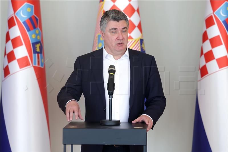 Milanović: Letjelica došla iz Ukrajine, nije bila usmjerena protiv Hrvatske