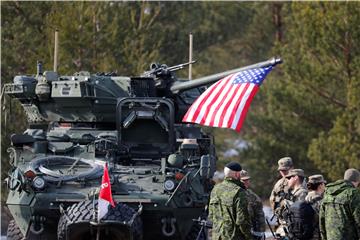 LATVIA MILITARY EXERCISE NATO