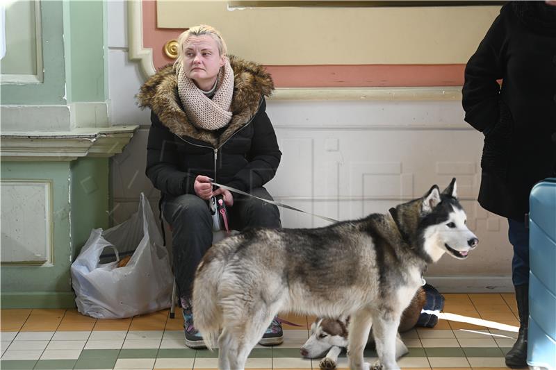 Kolodvor u poljskom graničnom gradu Prszemys