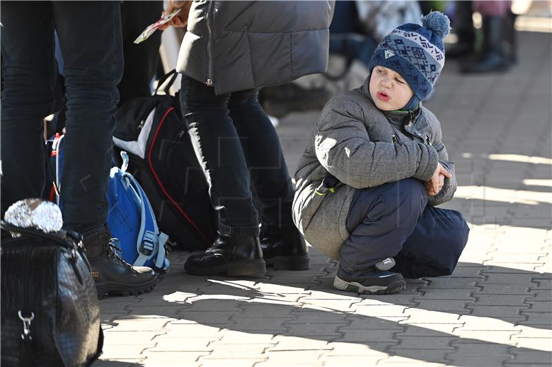 Kolodvor u poljskom graničnom gradu Prszemys