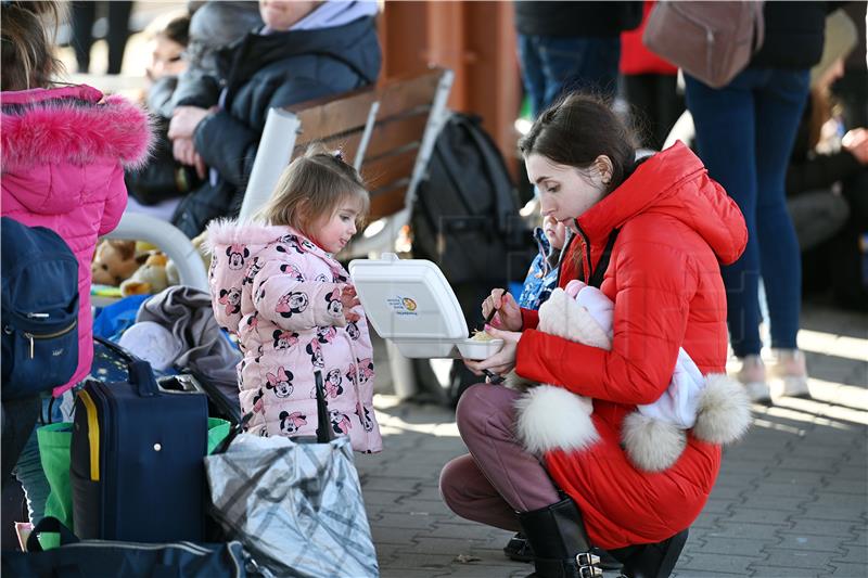 Kolodvor u poljskom graničnom gradu Prszemys