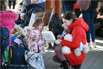 Kolodvor u poljskom graničnom gradu Prszemys