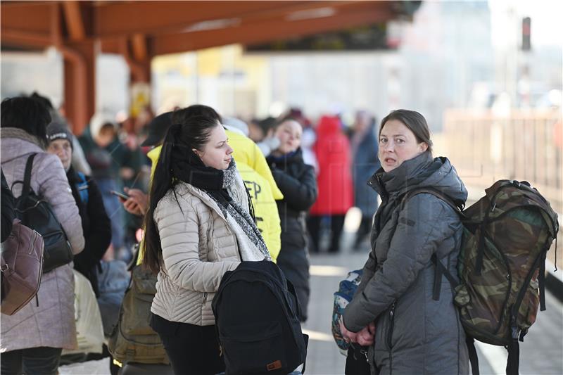 Kolodvor u poljskom graničnom gradu Prszemys