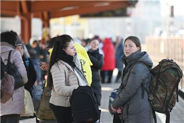 Kolodvor u poljskom graničnom gradu Prszemys