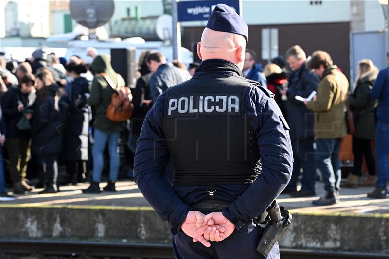 Kolodvor u poljskom graničnom gradu Prszemys