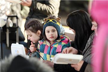 Kolodvor u poljskom graničnom gradu Prszemys