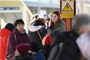 Kolodvor u poljskom graničnom gradu Prszemys