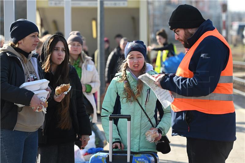 Kolodvor u poljskom graničnom gradu Prszemys