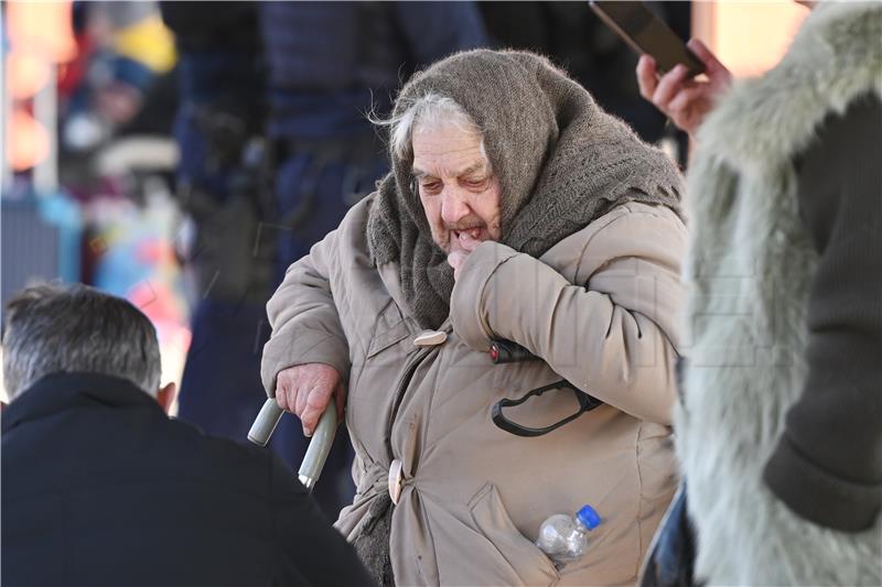 Kolodvor u poljskom graničnom gradu Prszemys