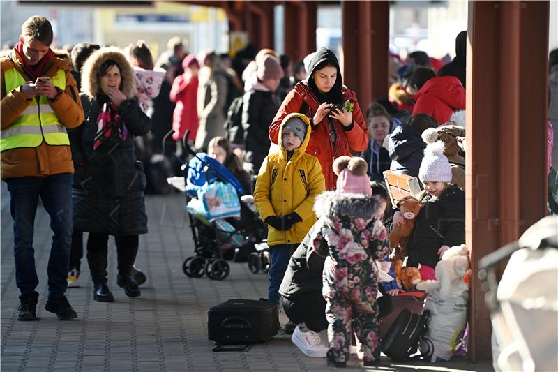 Kolodvor u poljskom graničnom gradu Prszemys