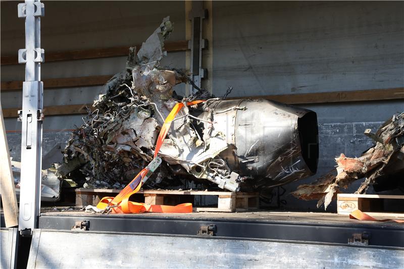 Remnants of aerial bomb found in drone that crashed in Zagreb