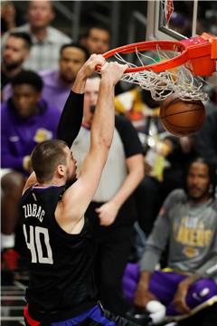 NBA: Pobjeda Clippersa, novi Zubčev "double-double"