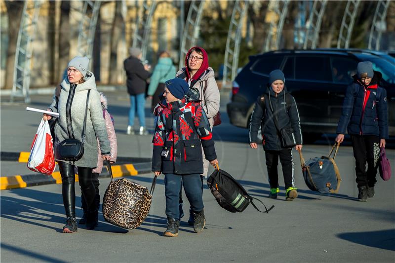 MOLDOVA UKRAINE RUSSIA CONFLICT REFUGEES