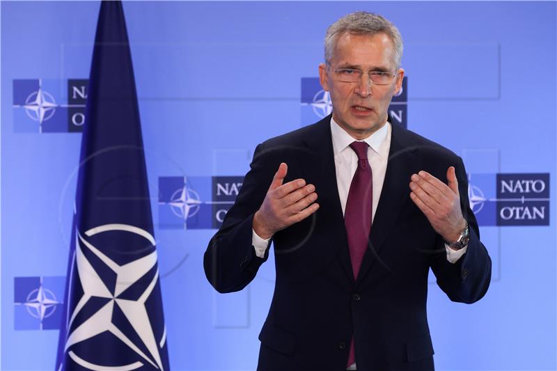 Drone which crashed in Zagreb was unarmed, Stoltenberg says