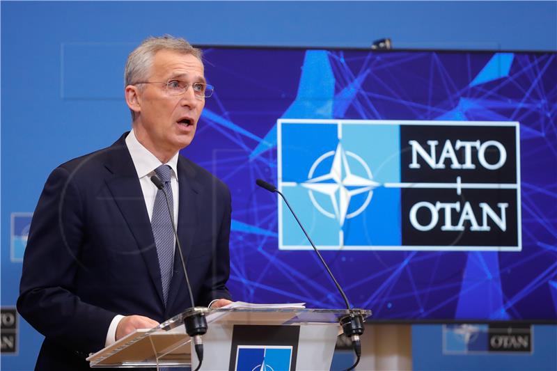 BELGIUM NATO DEFENSE MINISTERS MEETING