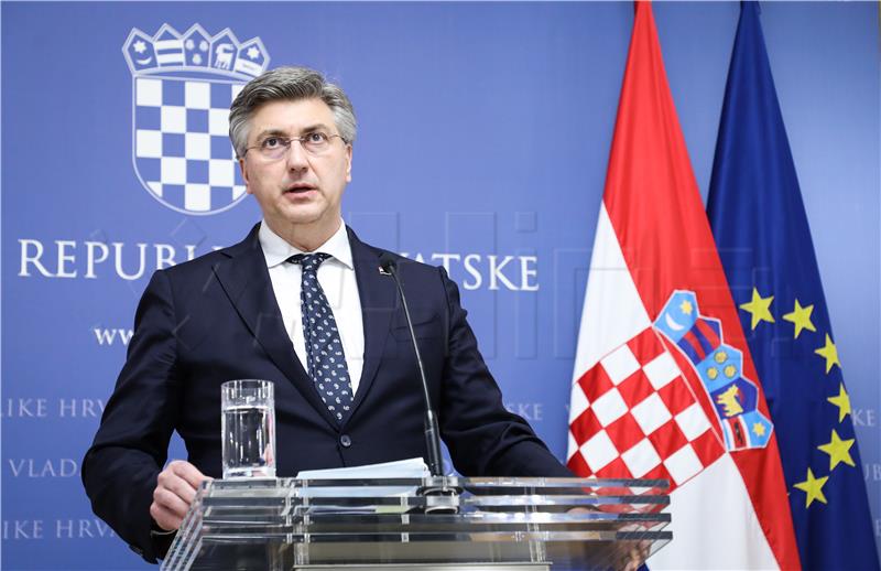 Plenković refutes Stoltenberg, says drone was armed