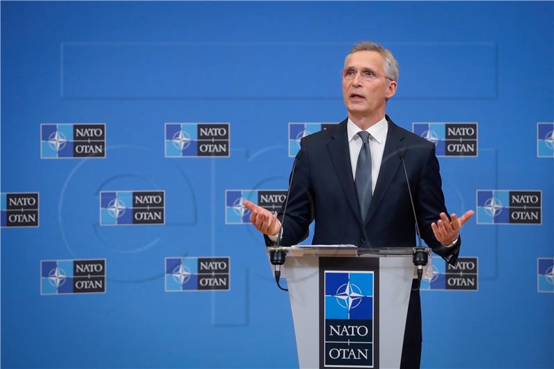 BELGIUM NATO DEFENSE MINISTERS MEETING