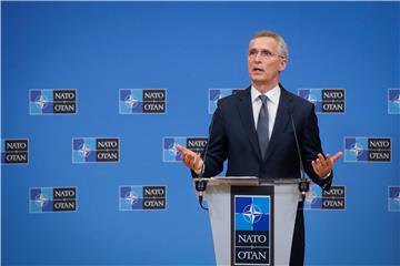 BELGIUM NATO DEFENSE MINISTERS MEETING