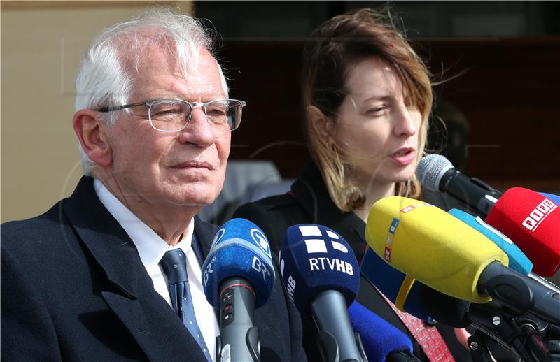 Borrell fails to convince Bosnia politicians to cooperate