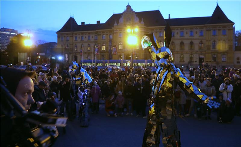 Otvoren četvrti Festival svjetla Zagreb