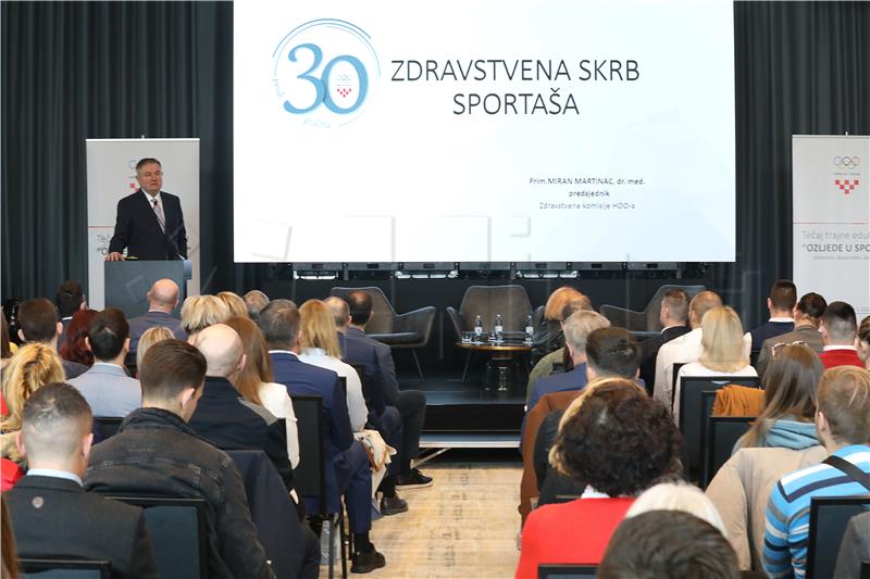  Tečaj HOO-a 'Ozljede sportaša - prevencija, dijagnostika, liječenje'