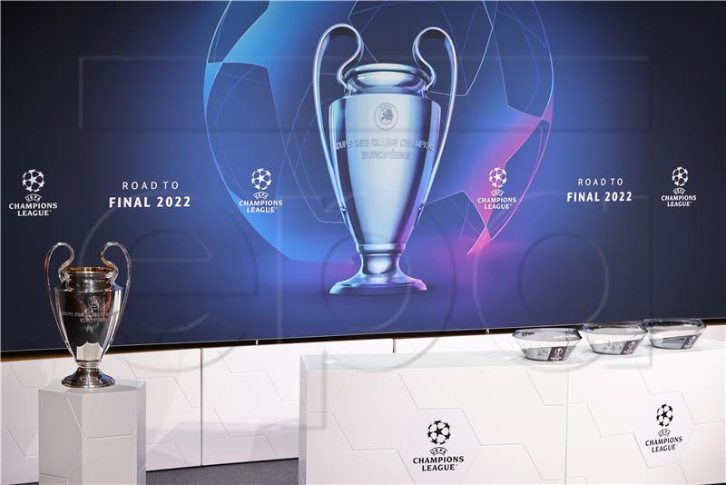 SWITZERLAND SOCCER UEFA CHAMPIONS LEAGUE DRAW