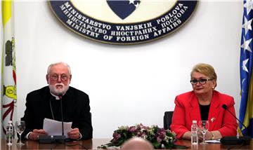 Vatican Secretary for Relations with States: Pope closely following situation in BiH