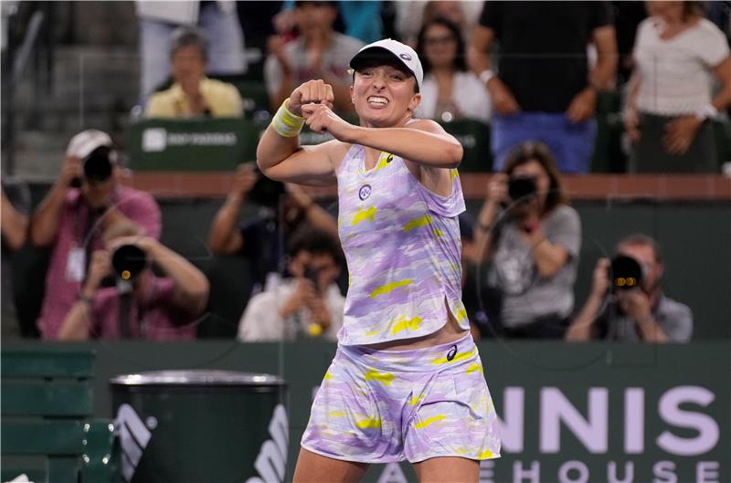 WTA Indian Wells: Swiatek i Sakkari za naslov