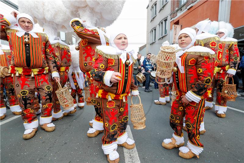 BELGIUM CARNIVAL CAR CRASH