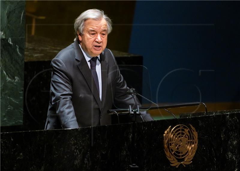 Guterres kaže da je vrijeme da se prekine "apsurdni rat" u Ukrajini 