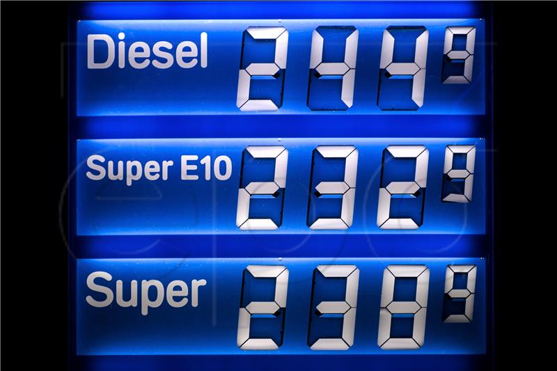 GERMANY TRANSPORT FUEL PRICE