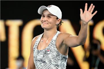 (FILE) AUSTRALIA TENNIS ASHLEIGH BARTY RETIREMENT