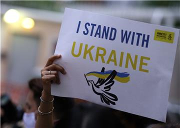 THAILAND UKRAINE RUSSIA CONFLICT PROTEST