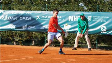 Zadar Open: Ajduković u četvrtfinalu, Prižmiću malo nedostajalo