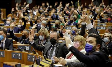 BELGIUM EU PARLIAMENT PLENARY SESSION