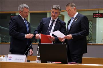 Plenković na sastanku Europskoga vijeća