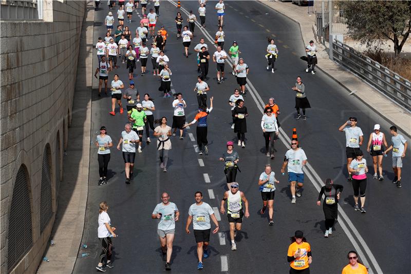 Ukrajinka u izbjeglištvu osvojila maraton u Jeruzalemu