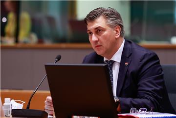 Plenković na sastanku Europskog vijeća