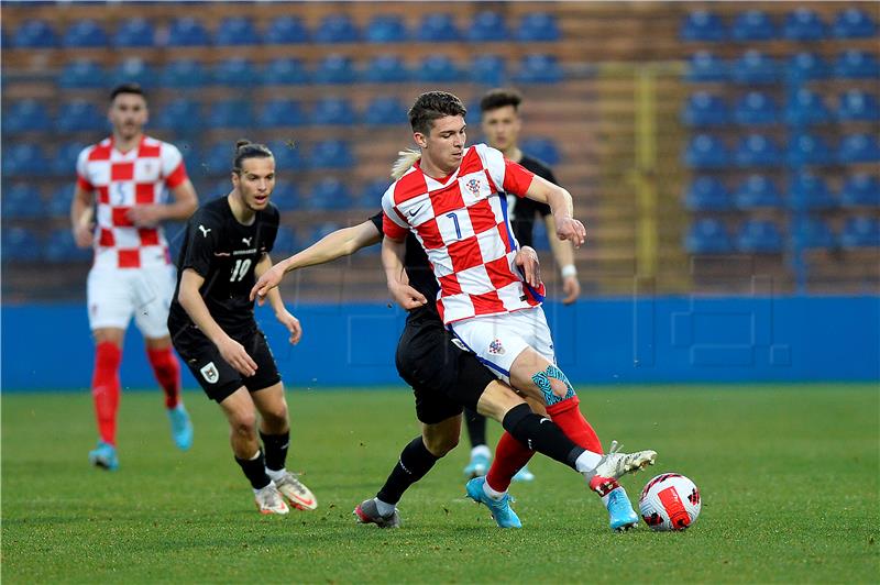 Kvalifikacijska utakmica za U-21 Europsko prvenstvo 2023.: Hrvatska -  Austrija