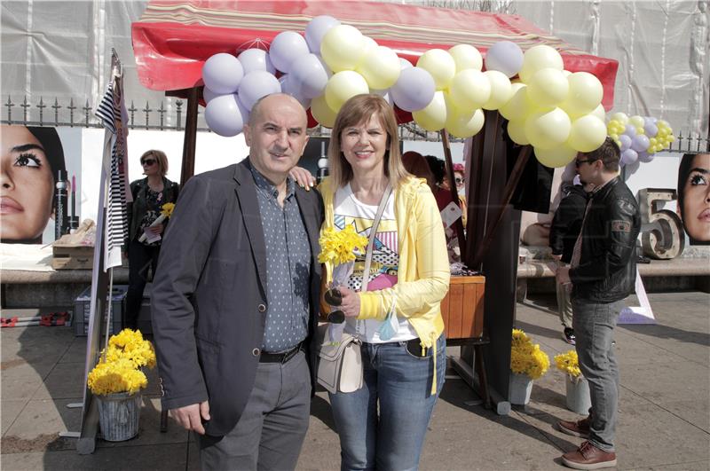 Udruga žena oboljelih i liječenih od raka Nismo same obilježila Dan narcisa