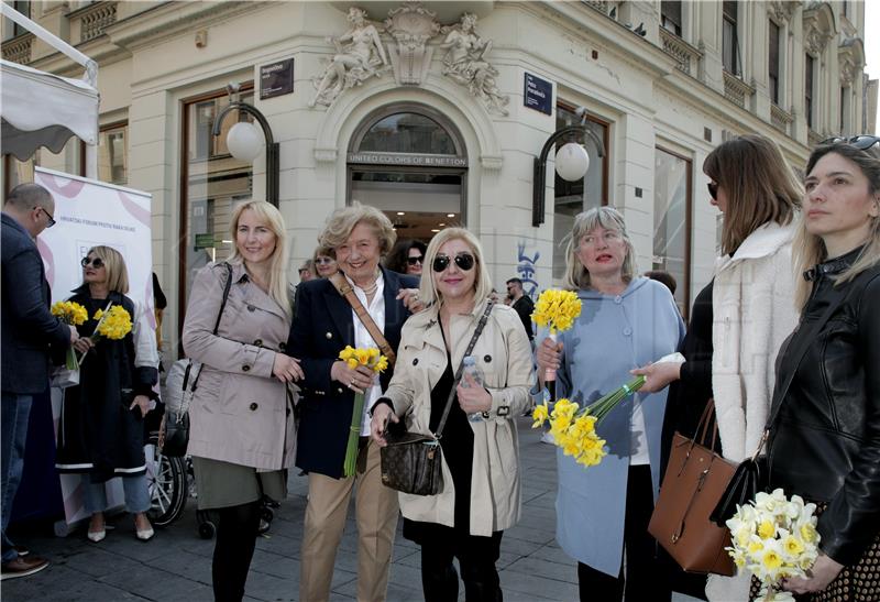 Udruga Europa Donna Hrvatska obilježila Dan narcisa