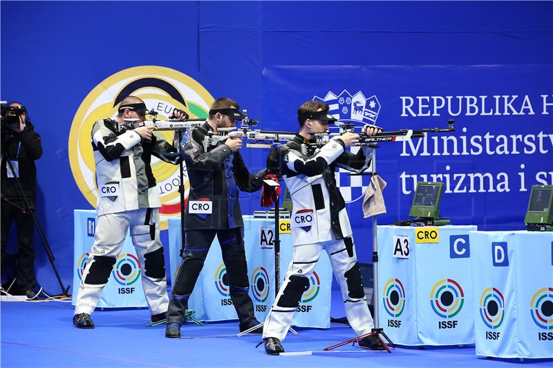 Croatia win bronze at European Shooting Championships 