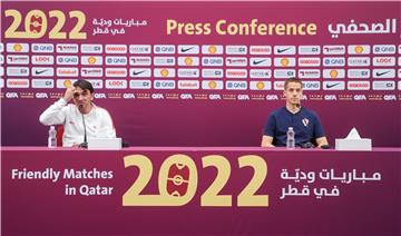 DOHA: Dalić i Pašalić pred sutrašnju utakmicu protiv Bugarske