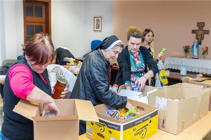 Sisak: Caritas u srijedu šalje donaciju u Ukrajinu