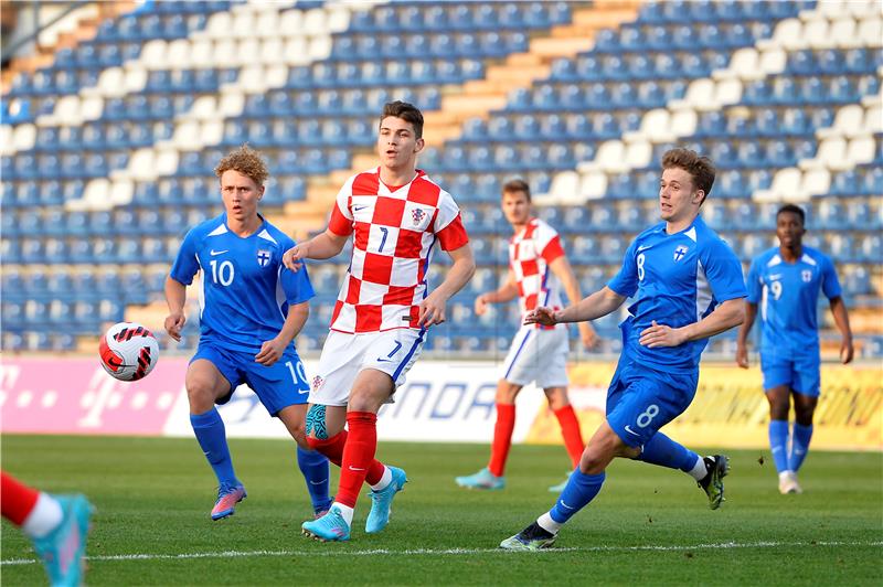 Kvalifikacijska utakmica za EP 2023. U-21 reprezentacija: Hrvatska - Finska