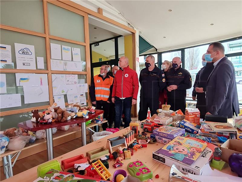 Trut i Markt na Goričanu kroz koji je dosad prošlo više od 8300 Ukrajinaca 