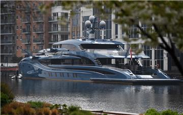 BRITAIN RUSSIAN SANCTIONS SUPER YACHT