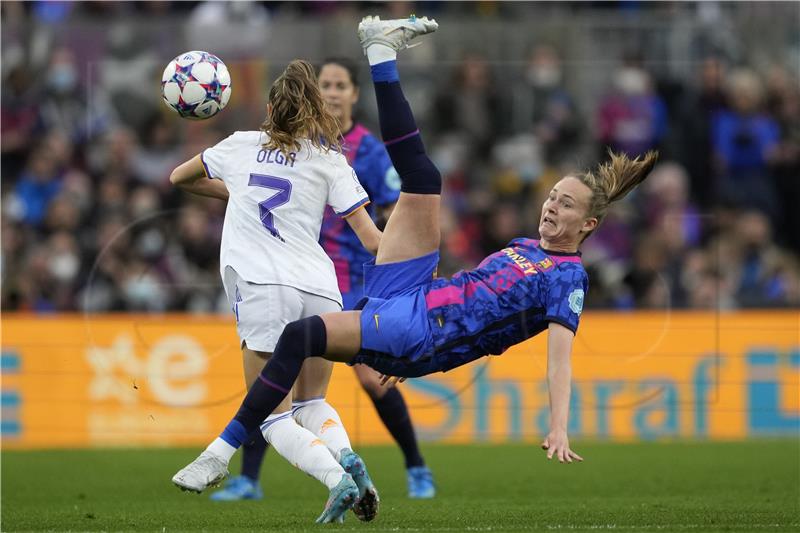 SPAIN SOCCER WOMEN UEFA CHAMPIONS LEAGUE