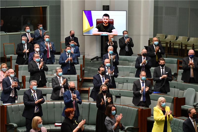 AUSTRALIA PARLIAMENT UKRAINE CONFLICT