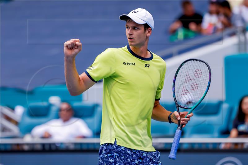 ATP Miami: Hurkacz u polufinalu, Đoković ostaje 'broj 1'